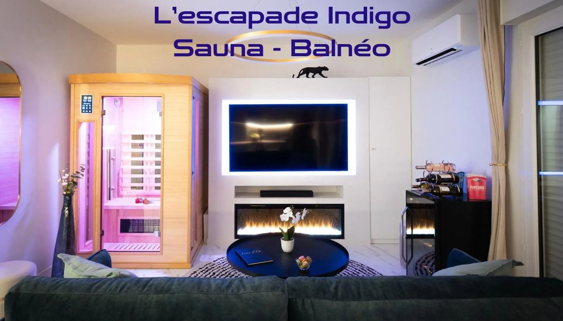 L'Escapade Indigo - Balneo - Sauna 0*, Tournefeuille