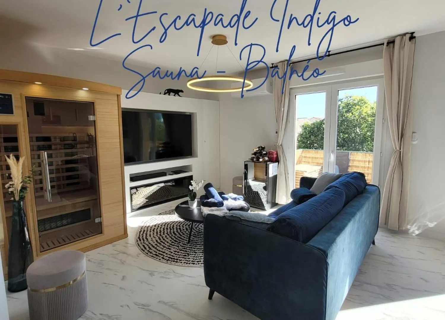 L'Escapade Indigo - Balneo - Sauna